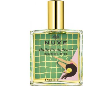 Nuxe Huile Prodigieuse Dry Oil Summer Edition Ξηρό Λάδι Για Πρόσωπο Σώμα & Μαλλιά Κίτρινο 100ml