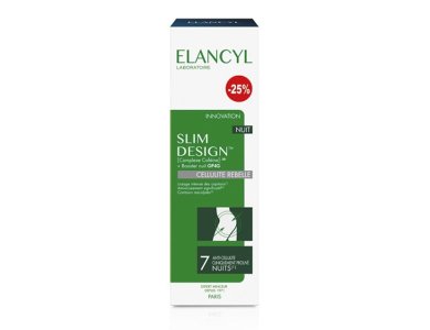 Elancyl Promo -25% Slim Design Night Stubborn Cellulite, Για την Επίμονη Κυτταρίτιδα, 200ml