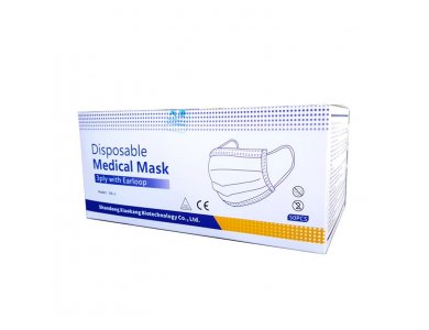 Χειρουργικές medical μάσκες ιατροτεχνολογικές 3ply mask 50 τεμάχια
