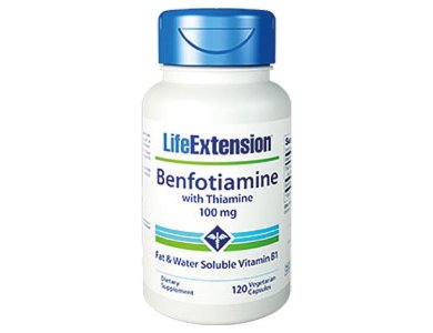 Life Extension Benfotiamine With Thiamine 100Mg, 120 Κάψουλες
