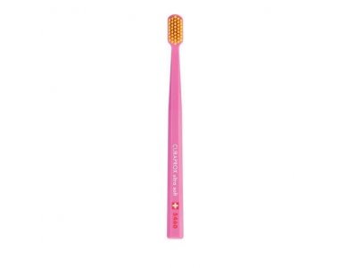 Curaprox CS 5460 Ultra Soft Οδοντόβουρτσα Πολύ Μαλακή, Ροζ - Πορτοκαλί, 1Τμχ