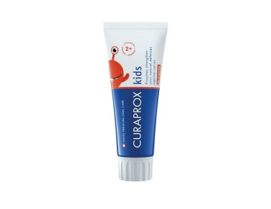 Curaprox Toothpaste For Kids 2y+, Παιδική Οδοντόκρεμα από 2 Ετών με Γεύση Φράουλα Χωρίς Φθόριο, 60ml