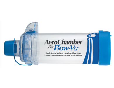 AEROCHAMBER Αεροθάλαμος Εισπνοών Ενηλίκων Χωρίς Μάσκα 5+ Ετών