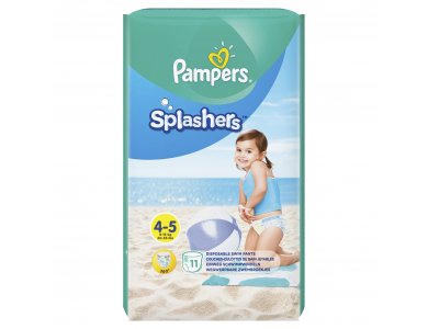 Pampers Splashers, Βρακάκια πισίνας No 4-5 (9-15kg), 11τμχ