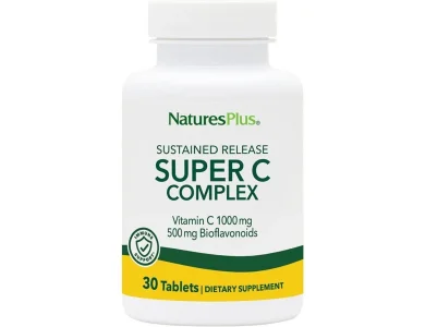 Natures Plus Super C Complex, 30 tabs